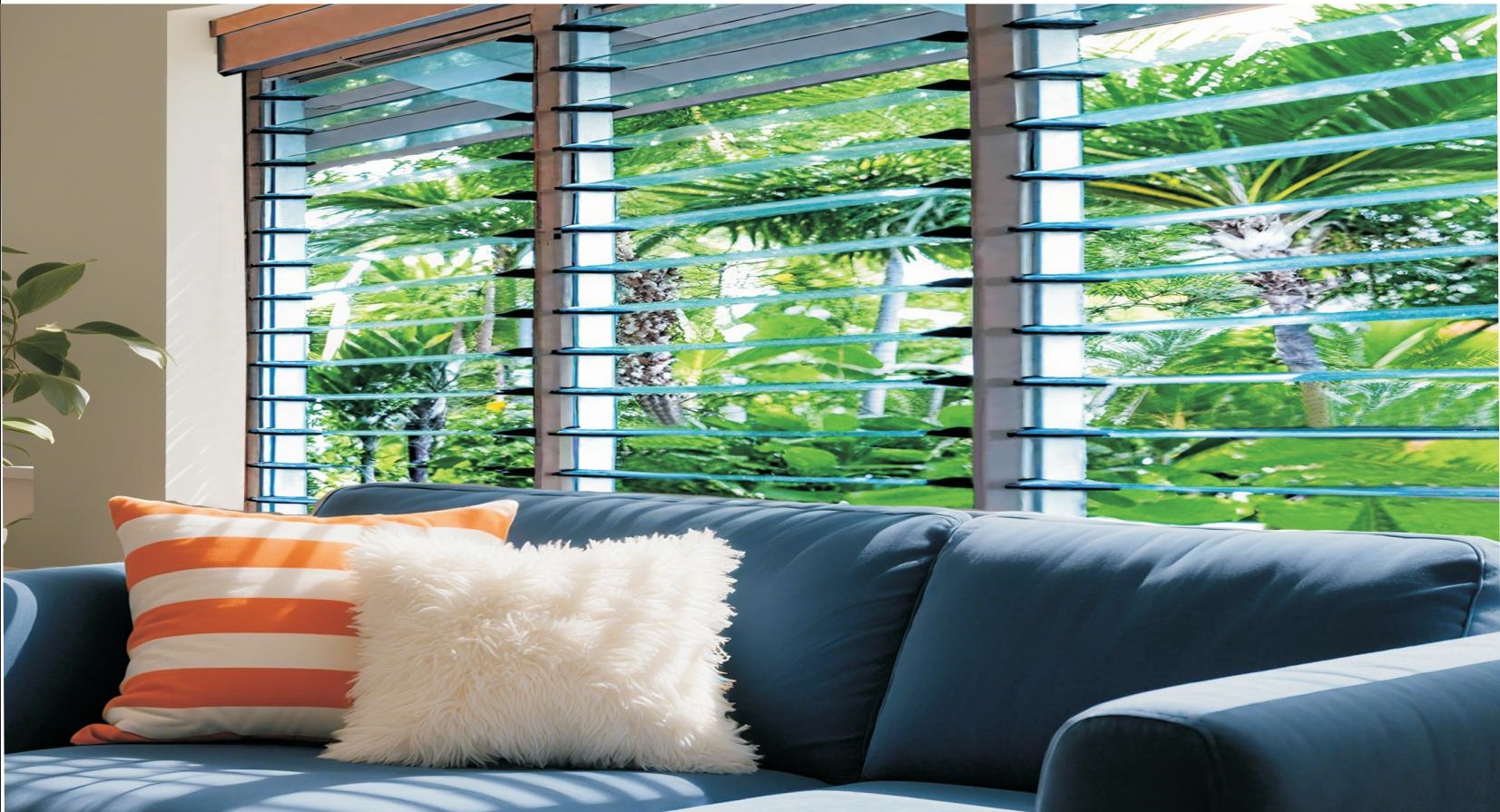 FRC60玻璃百葉系統